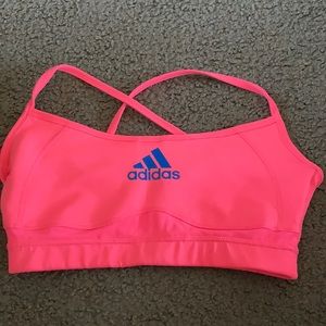 cross back adidas climalite sport bra